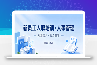 新员工入职培训人事管理